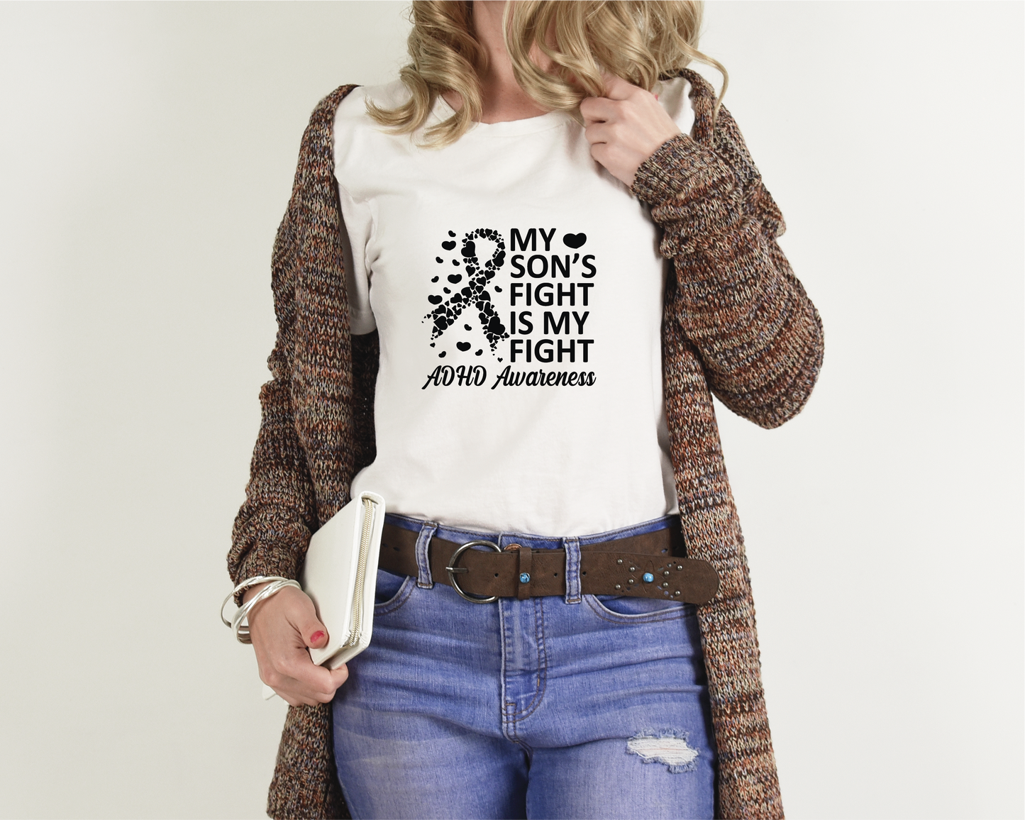 ADHD My Son’s Fight is My Fight SVG | Digital Download for Cricut & Silhouette | ADHD Awareness Design