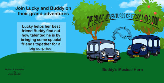 “Lucky and Buddy’s Grand Adventure” - A Delightful Journey for Little Explorers