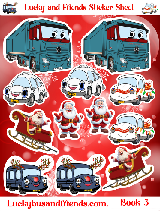 Christmas edition stickers