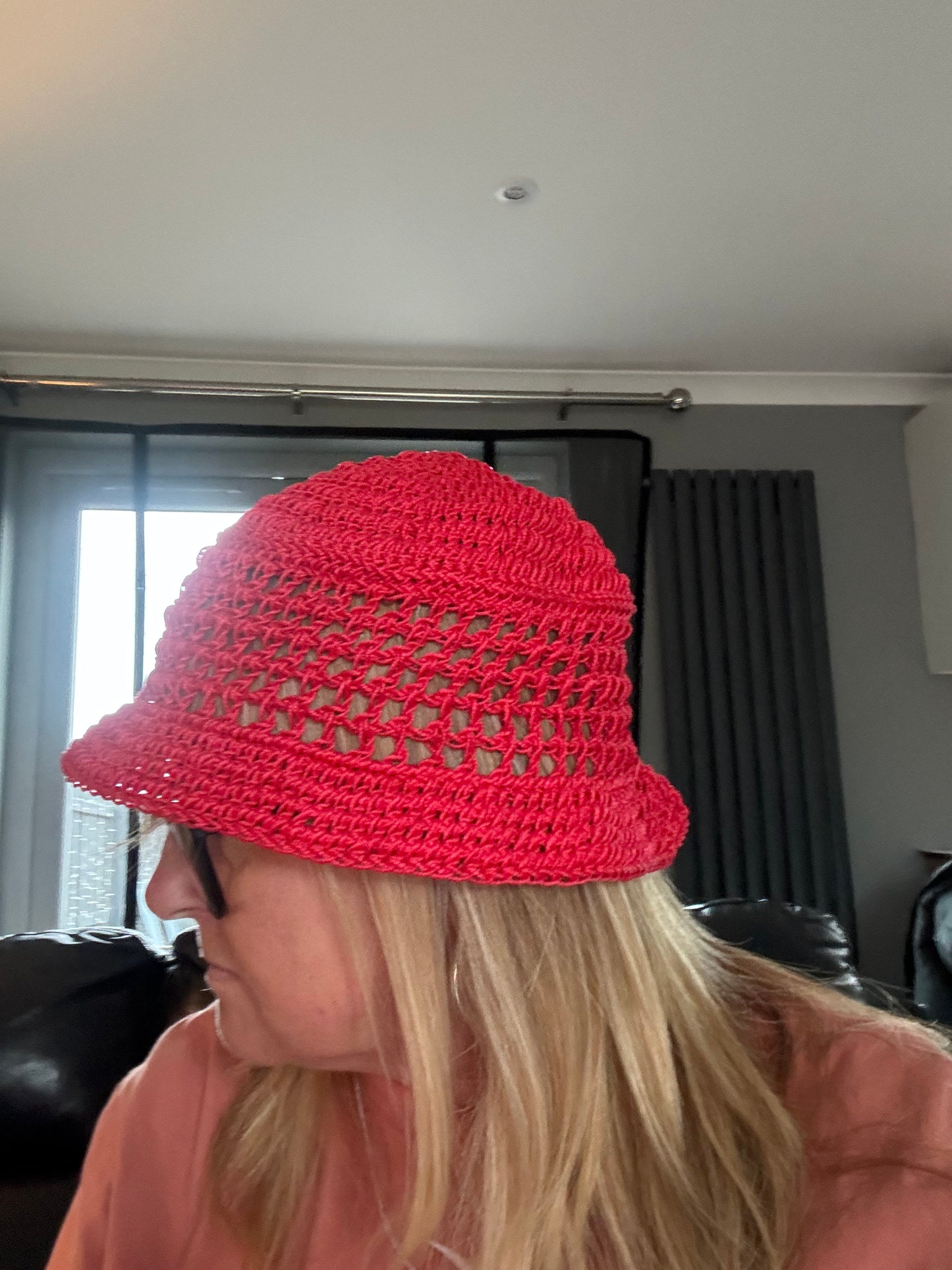 Crochet bucket hats