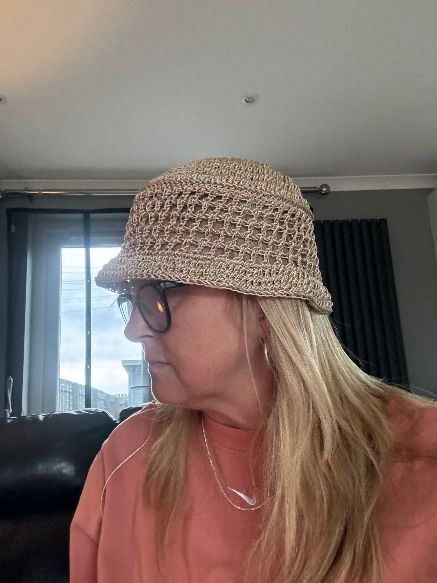 Crochet bucket hats