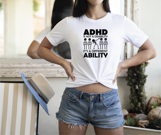 ADHD Isn’t a Disability, It’s a Different Ability SVG | Digital Download for Cricut & Silhouette | Neurodivergent Pride Design